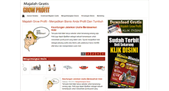 Desktop Screenshot of majalahgrowprofit.com